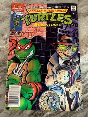 Teenage Mutant Ninja Turtles Adventures #9 1990 Comic Book